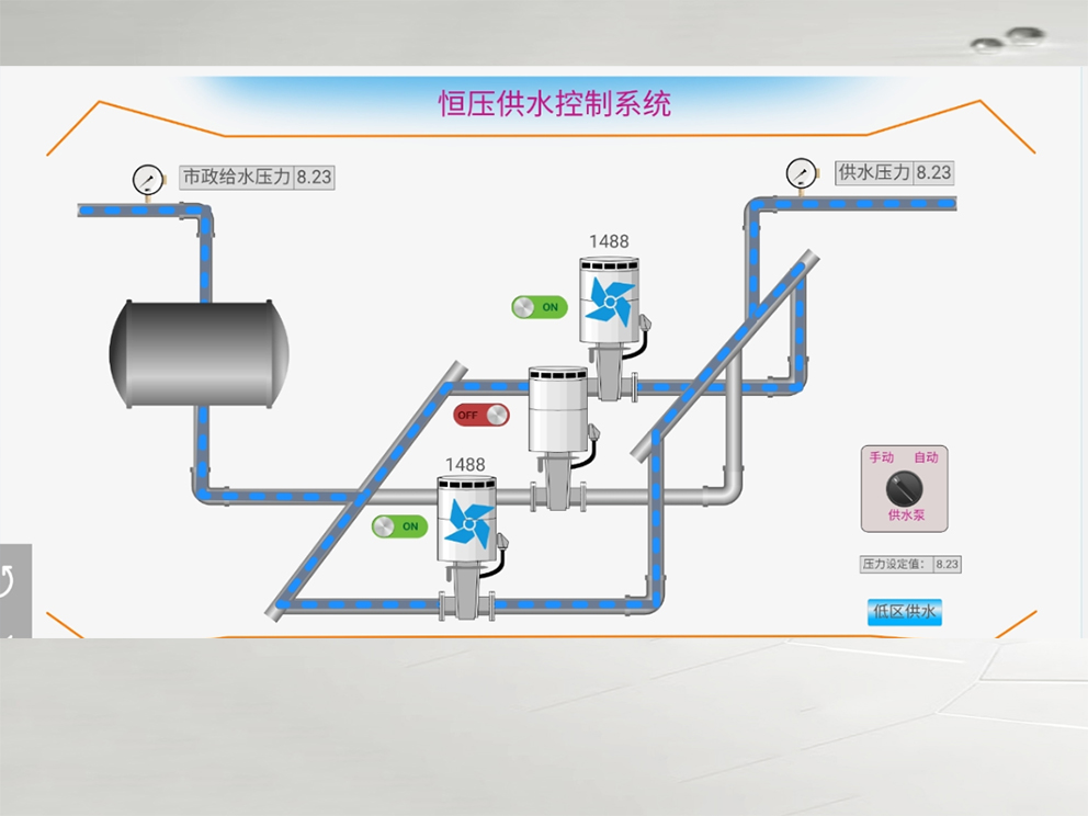 恒压供水控制系统